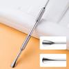 Cuticle Pusher Stainless Steel Nail Polishs Remover Metal Spatula Cuticle Pusher