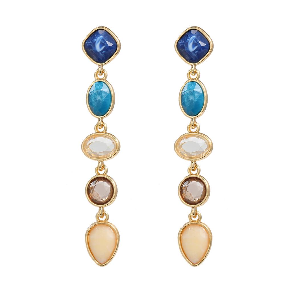 Women Dangle Earrings Long Statement Geometric Bohemian Jewelry Gifts
