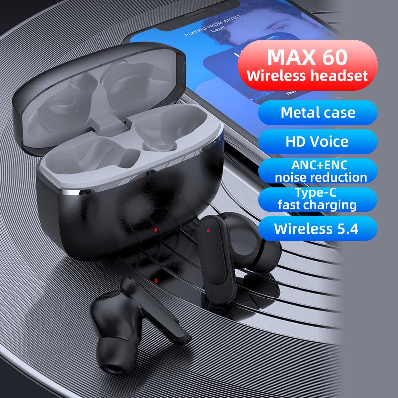 Wireless Noise-Cancelling Bluetooth Earbuds with HD Music & Long Battery Life