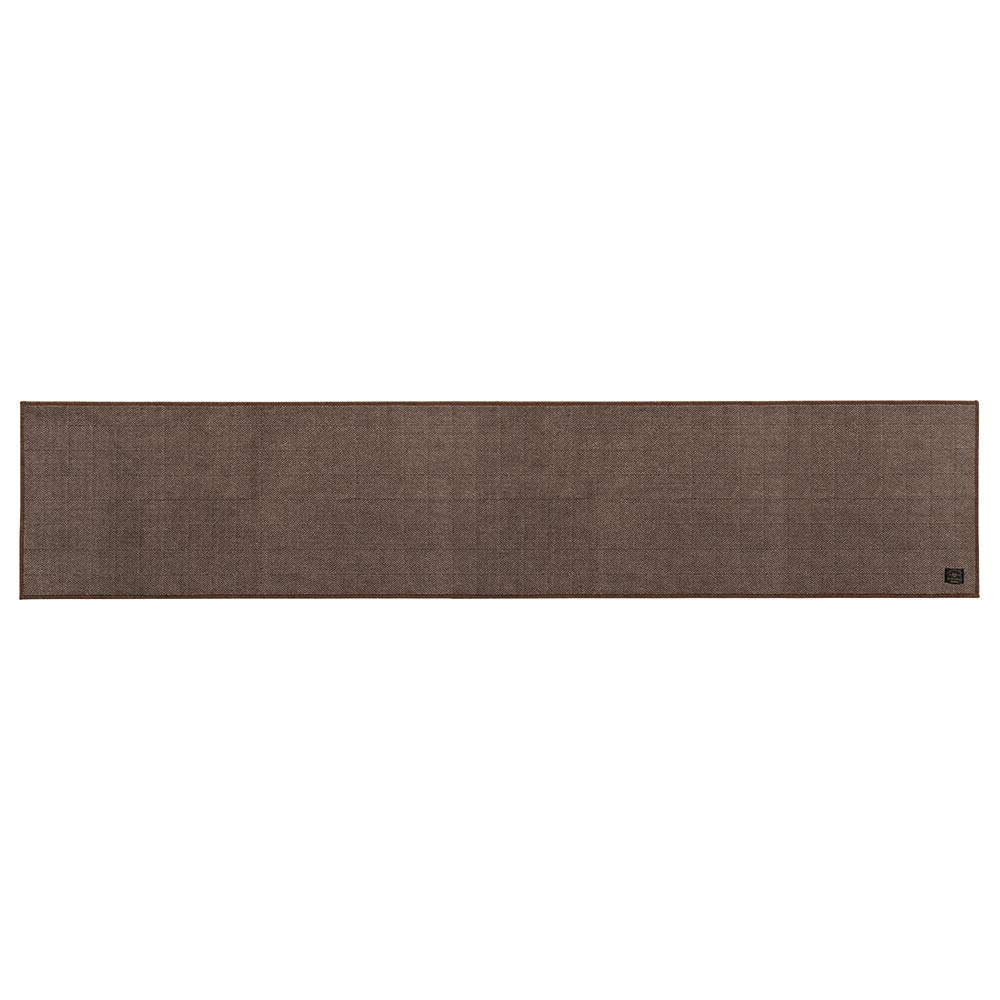 Senko Herringbone 4 Kitchen 50 X 240 Floor Heating Made In 38537 B.B.collection Mat, Approx. Cm, Brown, Antibacterial, Odor-Resistant, Thin,
