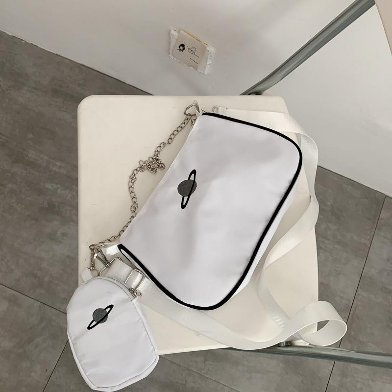 Ins Style Oxford Cloth Shoulder Bag for Women Fashional Crossbody Handbag
