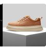 Men's Trendy 2025 Autumn Skate Shoes: Lightweight, Thick Sole, Casual White Sneakers