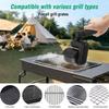 Efficient Electric Grill Brush Detachable Barbecue Cleaner Tools Grill Cleaning Brush  Camping