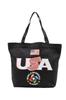 WORLD BASEBALL CLASSIC 2026 USA AARON JUDGE 99 Canvas Tote Bag BLACK WUSA-TTB01
