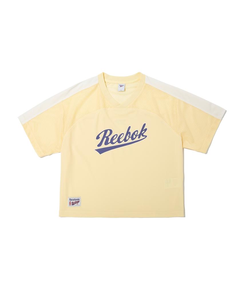 Reebok Summer Lettering Jersey T-Shirt (W) - Butter