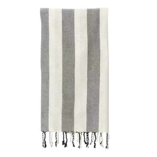 Turkish Beach Towel Striped Print Quick-Drying Sand-Free Large Size Thin Beach Towel Swimwear Accessory