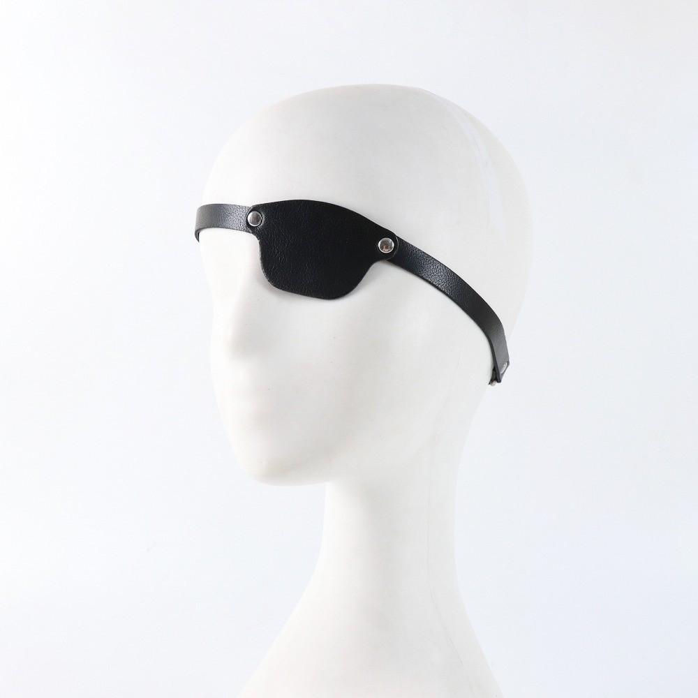 Brass Rivets Pirate Eye Patch Vintage Cosplay Accessory Creative Eye Mask Medieval Costume