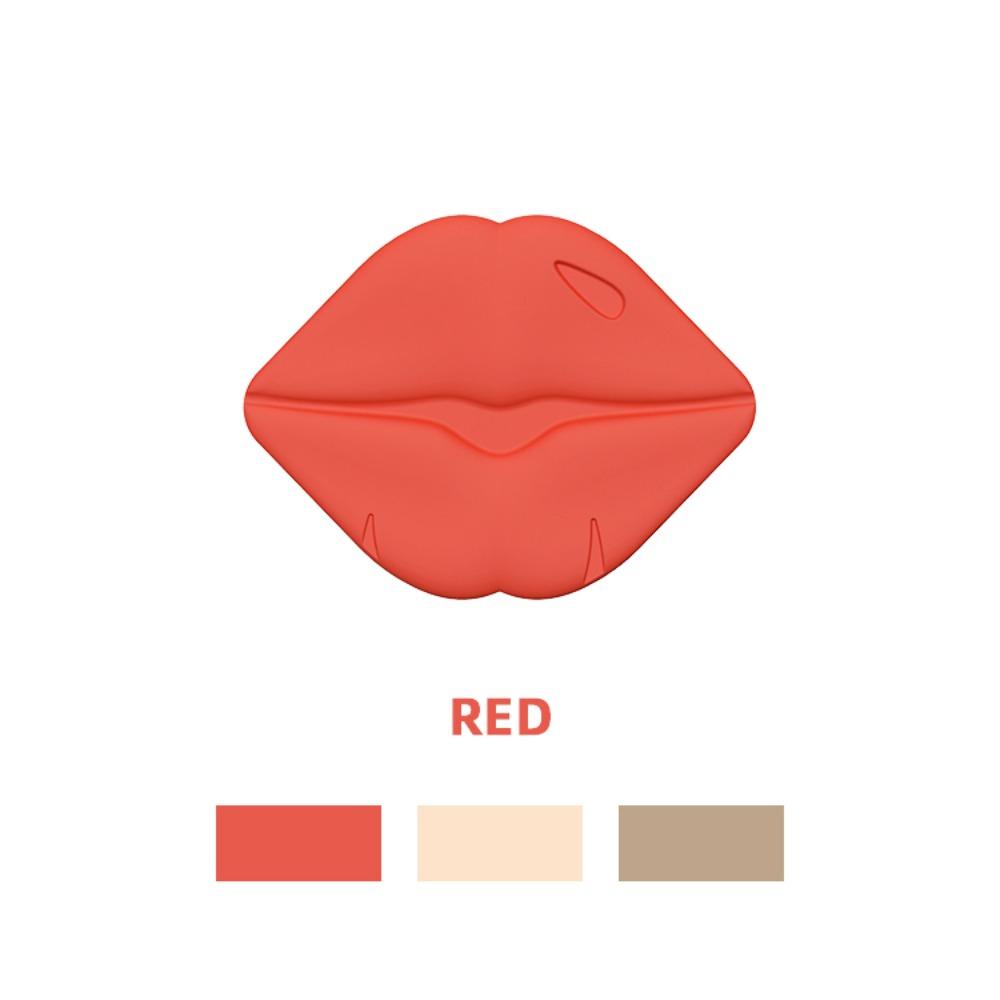 Lips Shaped Phone Lipstick Holder Silicone Phone Protective Case Mobile Phone Case  Women Girls