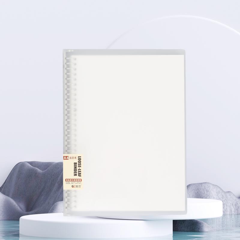 Pp Cover, 60 Spiral Notebook With Blank Inner Pages, For Students And Office Workers, A4 Size, Durable And Easy To Write Noteboo