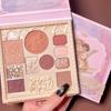 Lace Styles Shimmer Matte Eyeshadow Makeup Palette Glitter Shiny Pigment Eye Shadow Long Lasting Makeup Cosmetic Nude Makeup Art