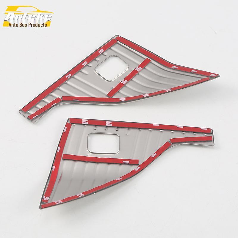 T500 Stainless Steel A-Pillar Triangle Trim Panel Accessory