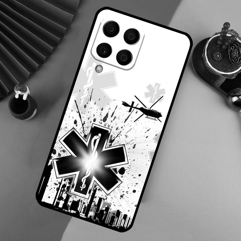 EMT EMS Medical Rescue For Samsung Galaxy M34 M11 M35 M21 M16 M06 M33 M13 M53 M31 M55 M15 M14 M54 M12 M32 M52 Case