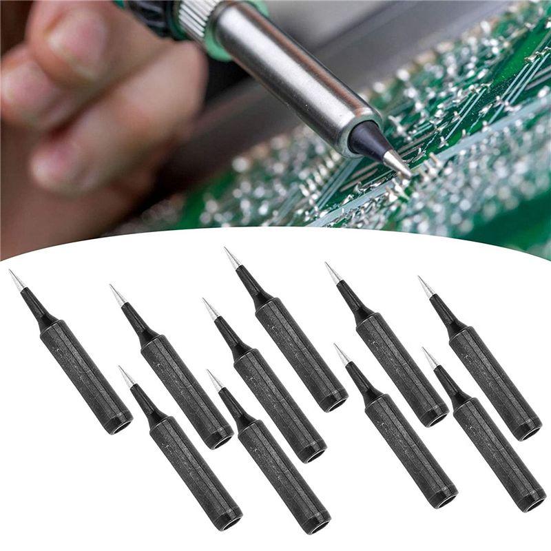 Easy Use 20Pcs 900M-T-I Series Soldering Iron Tips Soldering Bits Welding Industrial More Tool For 900M‑ESD 907 907‑ESD 933