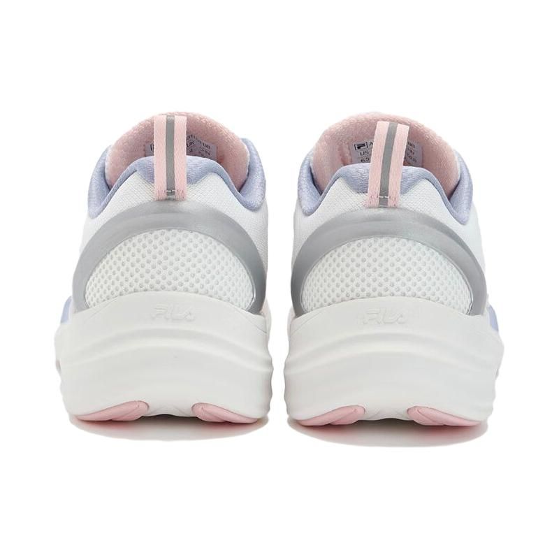 Fila Nuvole Evo Lightweight Comfortable Fabric TPU Low-Top Running Shoes Women Sneaker White Gray A12W331112FBB