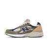 New Balance 990v3 Made in USA 'Olive' (Unisex) Grey / Blue Running Shoes M990TO3