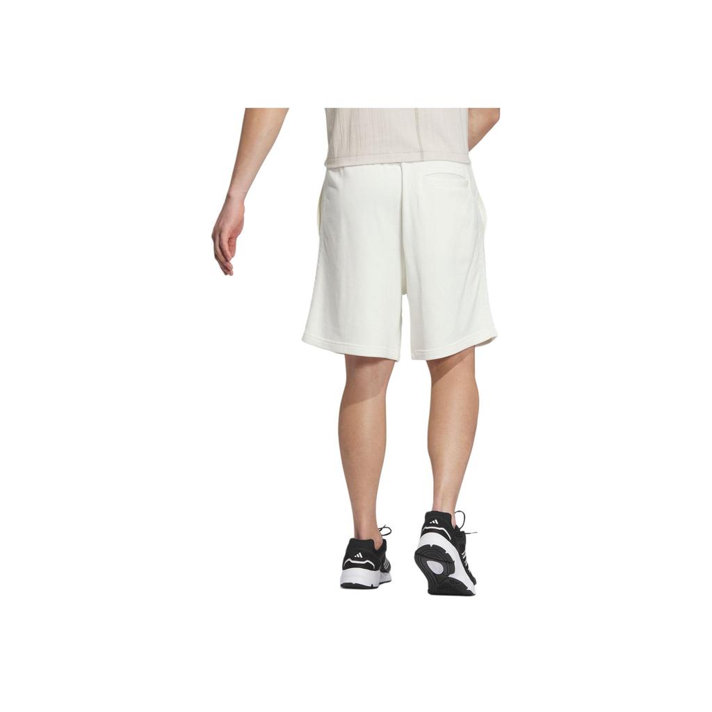 Adidas St 3-Stripes Hv Shorts Comfortable Casual Loose-Fit Men Shorts Han-Jade-White JI8640