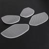 For Jaguar F-Pace f pace x761 2016 Aluminum Alloy Silver Car Door Speaker Cover Decorative Sticker Car Accessories