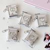 Cute Cartoon Mini Photo Album Keychain PVC Photocards Holder Bag Pendant