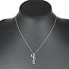 TIFFANY&Co. Letter y Necklace initial y Silver925 2.35g Women Used