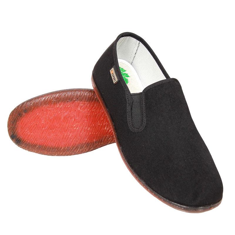 

Мужские зимние тканевые туфли с нескользящей подошвой - Черные, Износостойкая подошва, Повседневная обувь для вождения Size 36