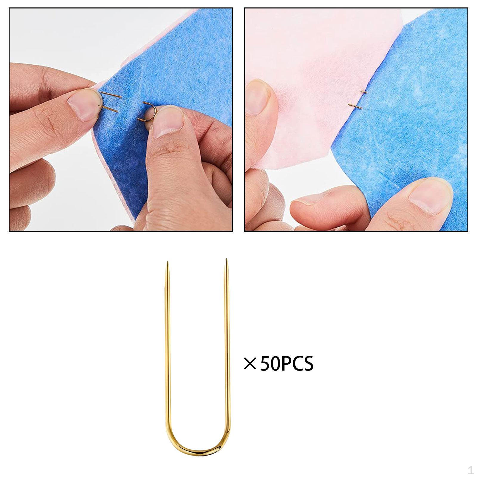 Crafting Essentials: Assorted Pins Set for DIY Projects Aureate 50pcs