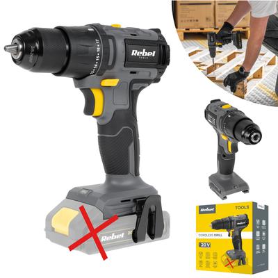 Rebel 20V Brushless Cordless Drill Driver 2 Ah