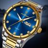 POEDAGAR Luxury Men's Quartz Watch Date Week Waterproof Luminous Man Watch Stainless Steel Casual Fashion Watches For Men