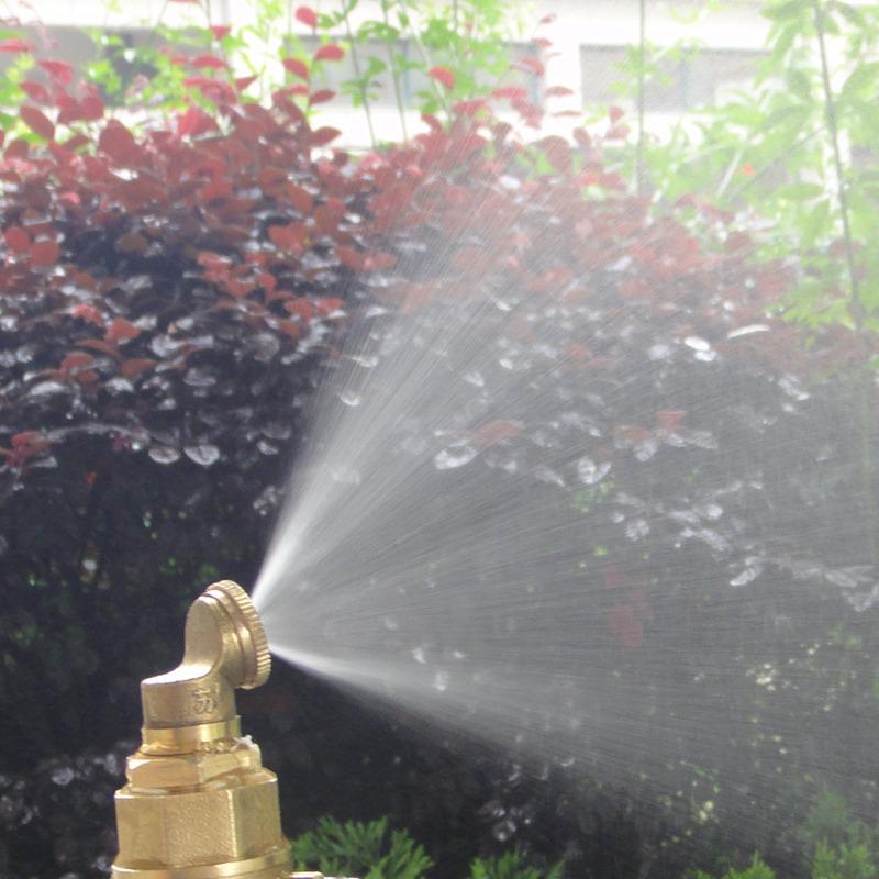 Fine Mist High-Pressure Copper Nozzle for Dust Control and Cooling In Construction and Agriculture