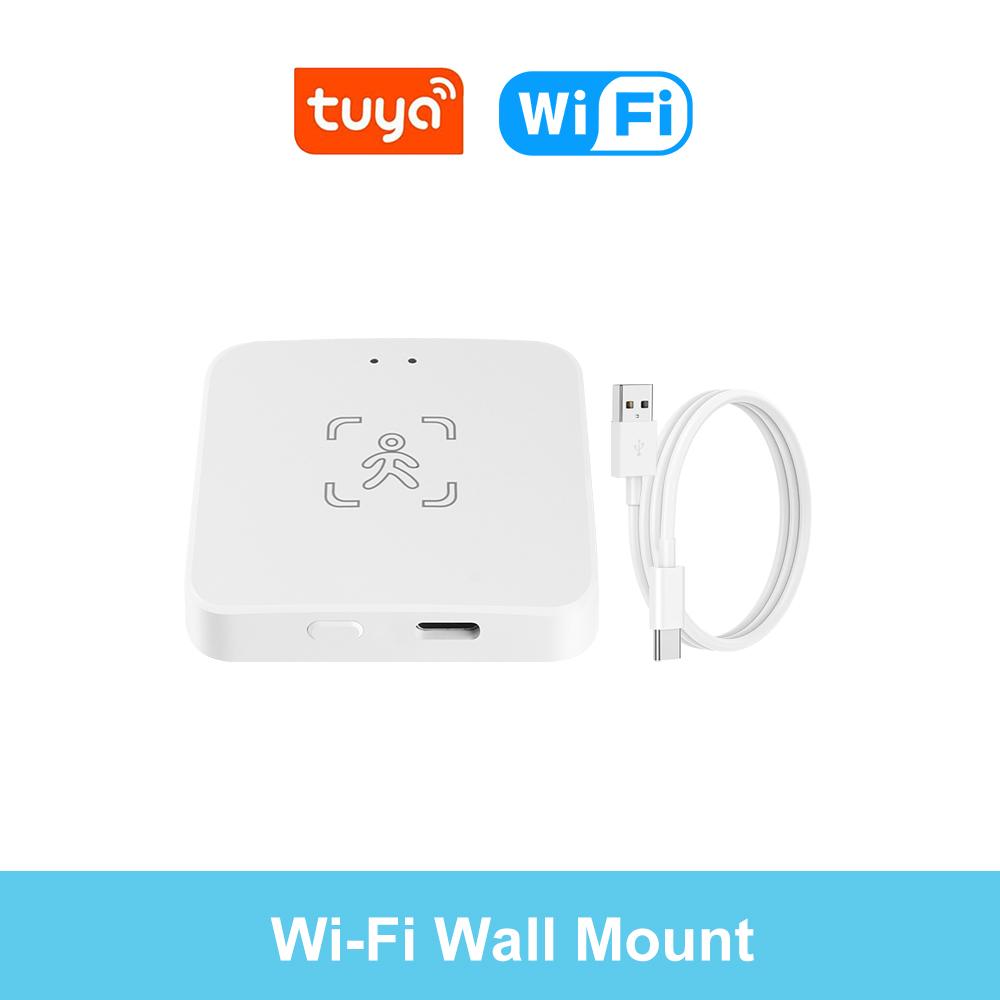 Smart Life Zigbee Human Presence Detector Tuya Wifi MmWave Radar Pir Motion Sensor With Luminance Detection For Smart Home