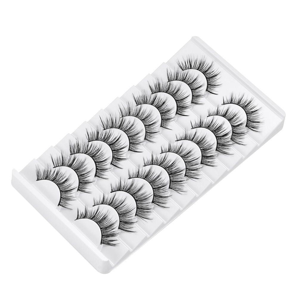 Natrual Long 3D Faux Mink Lash Dramatic Eye Makeup Tools Fake Eyelash  Eyelash Extension