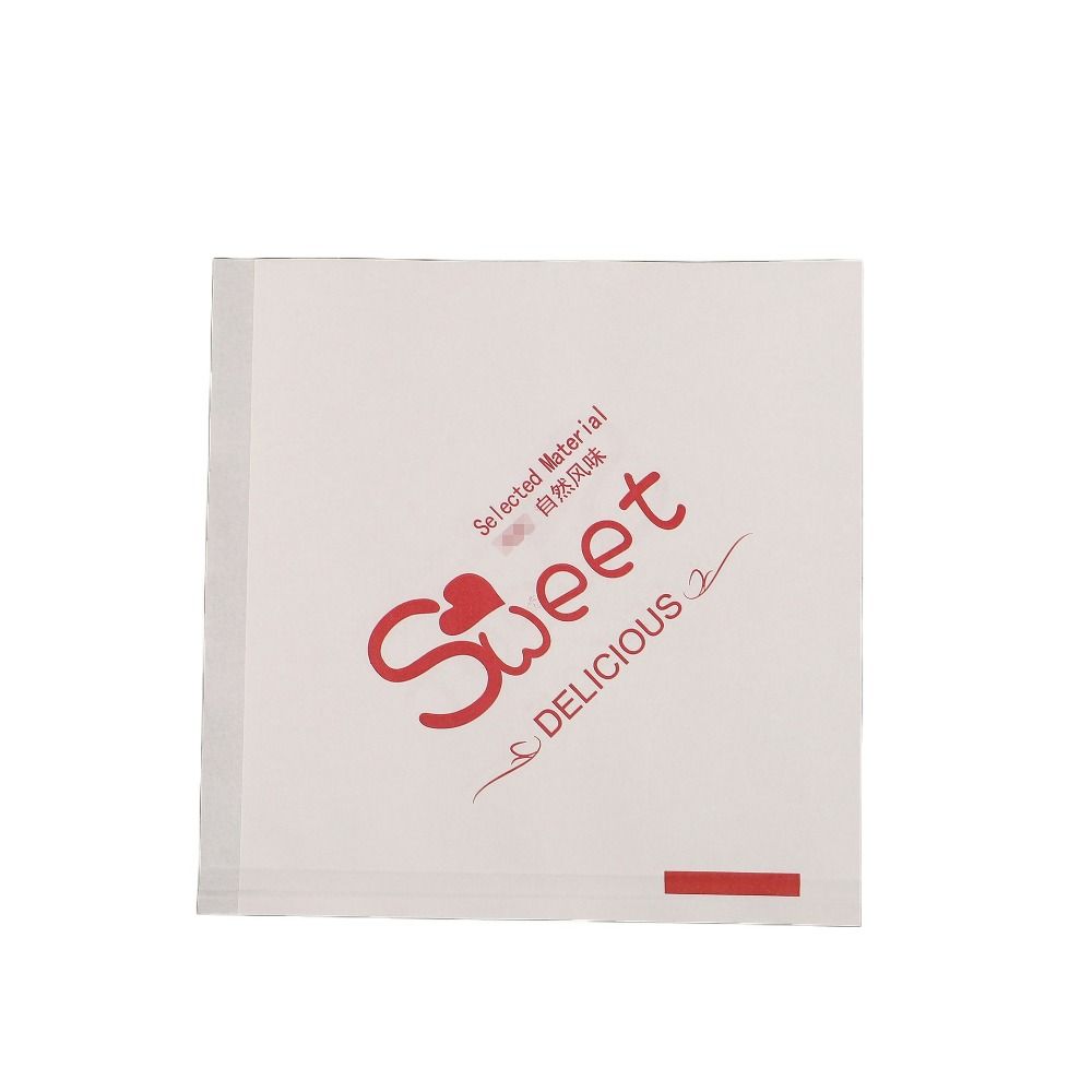 100Pcs 15x15cm Sandwich Wrappers Waterproof Disposable Hamburger Pouch Fries