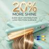 3-in-1 PTC Hair Straightener Styling Appliances Hot Combs Tools Heated Flat Iron Beard Styler Professional Brush Curling Iron