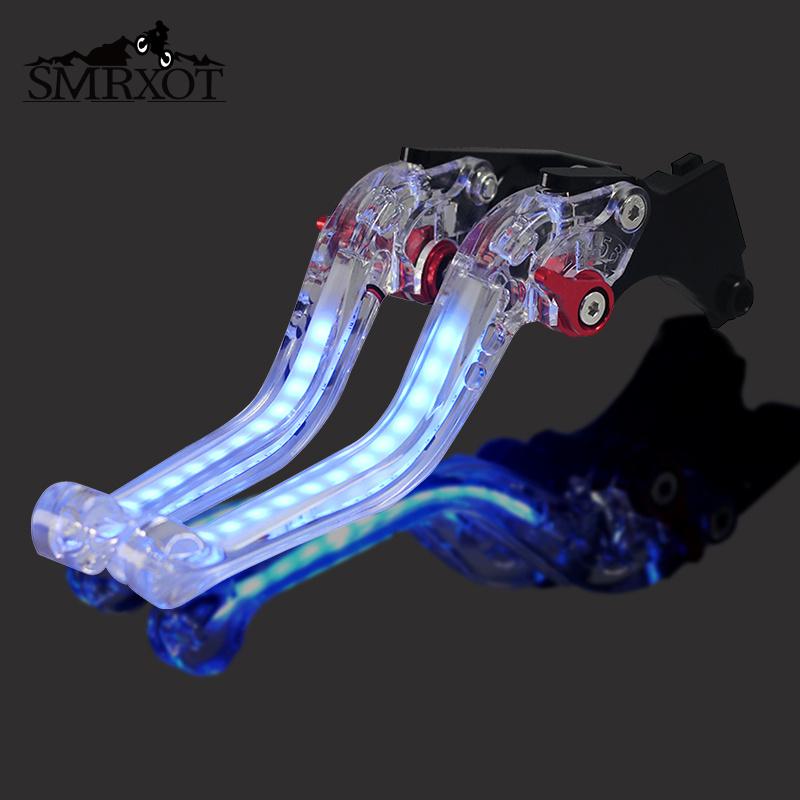 For ZX1400 ZX14R ZZR1400 GTR1400 CONCOURS Motorcycle Adjustable Always on Turn Signal Light Brake Clutch lever Handlebar