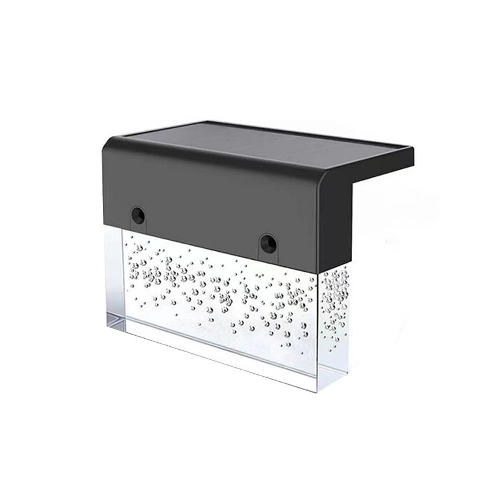 

Waterproof Solar Step Lights for Outdoor Decorations - Colorful Courtyard, Fence, Stairway, and Balcony Lighting