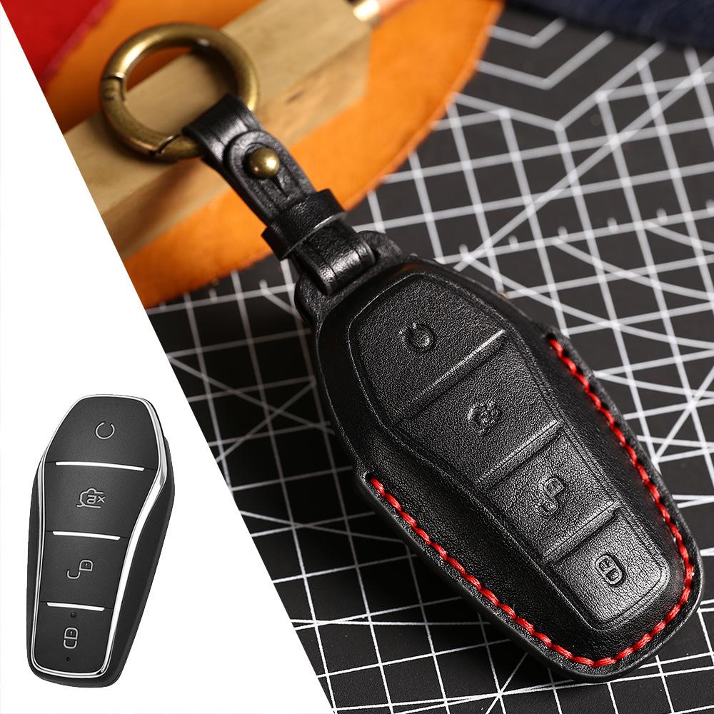 

Трехмерный набор ключей подходит для BYD Song pro Tanghan новая энергия Qin PLUS dolphin сумка для ключей.