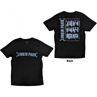 Linkin Park Unisex-Erwachsene Meteora Portraits Back Print T-Shirt