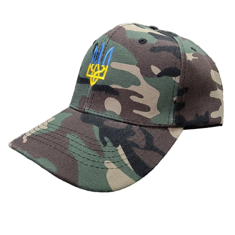 Embroidery Ukraine Trident Symbol Spetsnaz Special Forces Men Baseball Caps Brass Buckle Dad Caps Snapback Adjustable