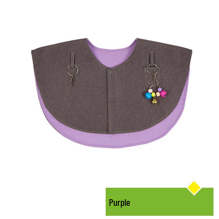 Parrot Diaper Nappy & Shawl Protector: Anti-Scratch/Bite Peony Design for Budgie & Cockatiel