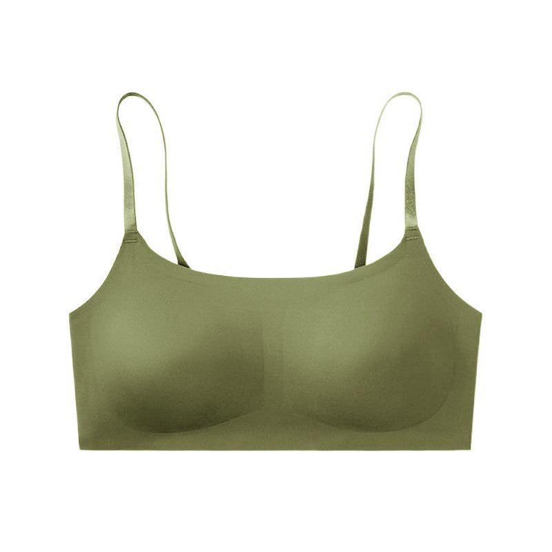 Nahtloser Damen-Büstenhalter im Weste-Stil - Übergröße, Atmungsaktiv, Bequem, Dünn, Großer Busen, Schöner Rücken