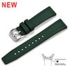 20mm 22mm Premium FKM Fluorkautschuk Taucheruhr Armband Militärqualität Für Seiko Oris Citizen Schnellverschluss Anti-Rutsch