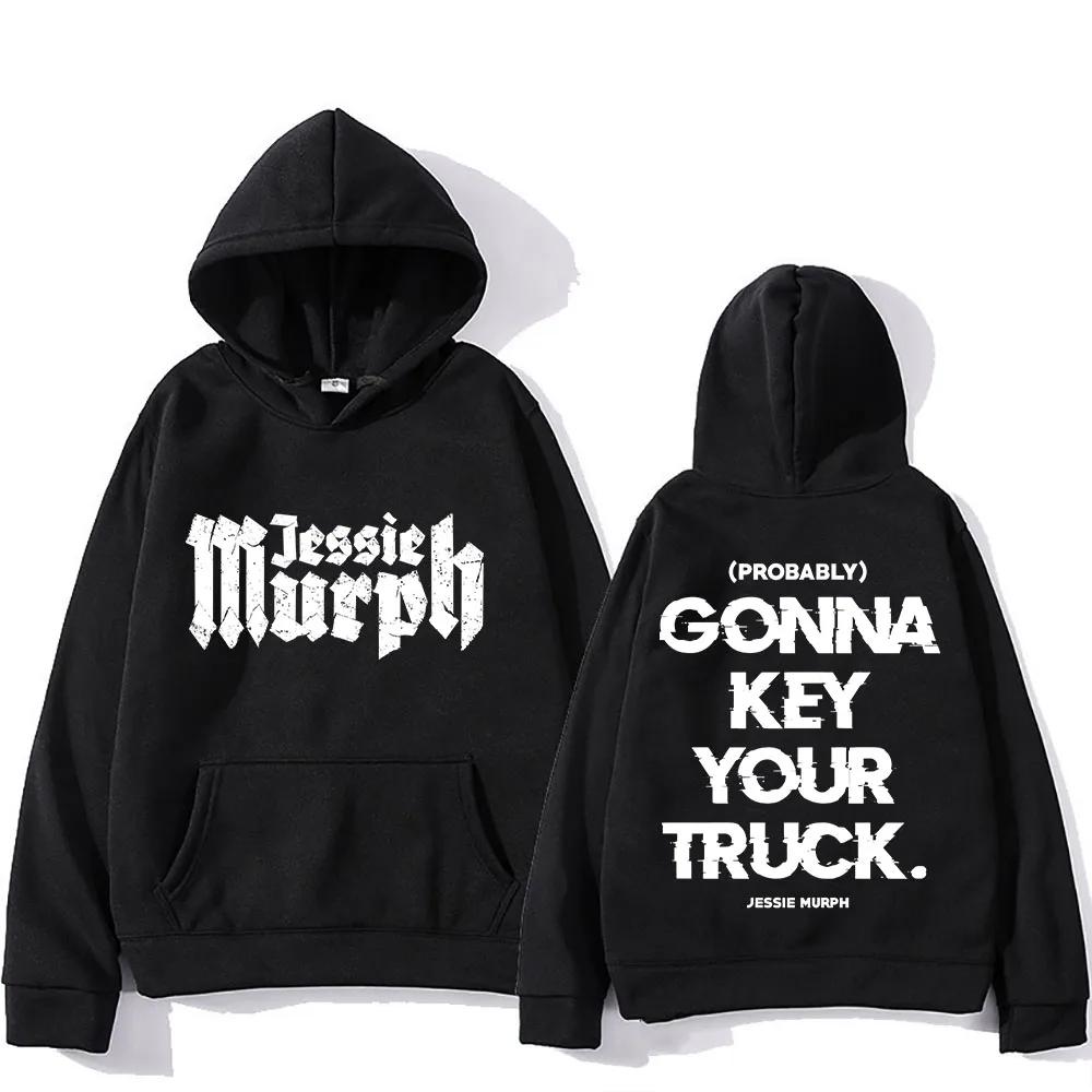 Jessie Murph Hoodie for Autumn Winter Gothic Sweatshirts With Hooded Harajuku Comfortable Clothing Sudaderas Retro Hoody