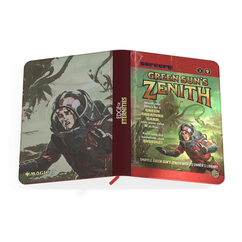 Ultimate Guard - Zipfolio 360 Xenoskin - Magic: The Gathering - Edge of Eternity - Green Sands Zenith