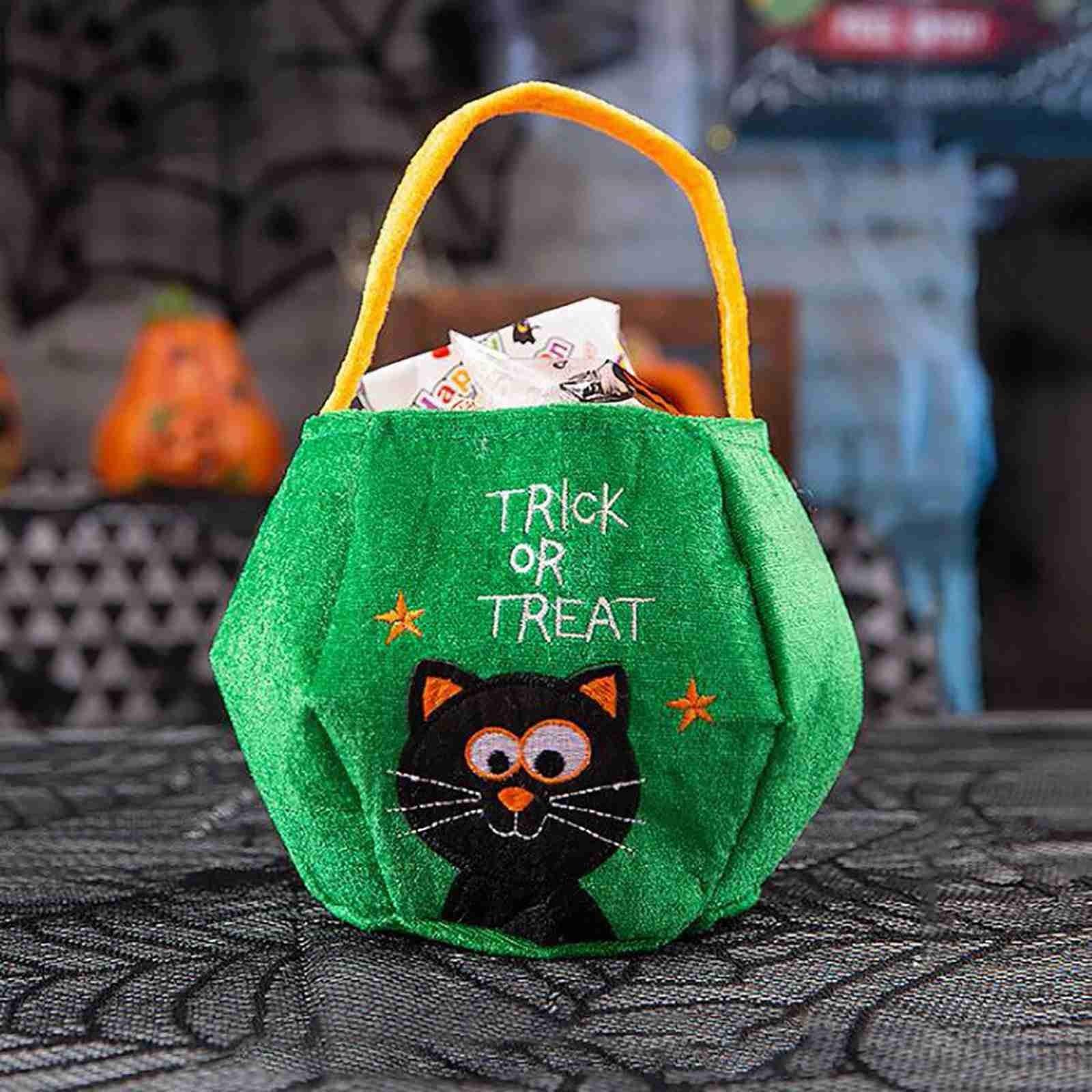 

Хэллоуин Декоративные конфеты Сумки Украшение сцены Хэллоуин Большая сумка