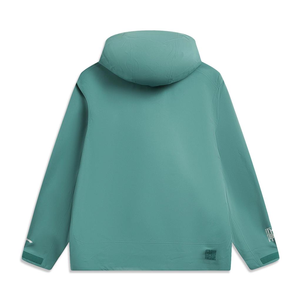 Li Ning Outdoor CF Wasserabweisende Windjacke Unisex Jacken Tinte-Grün AEMW003-2
