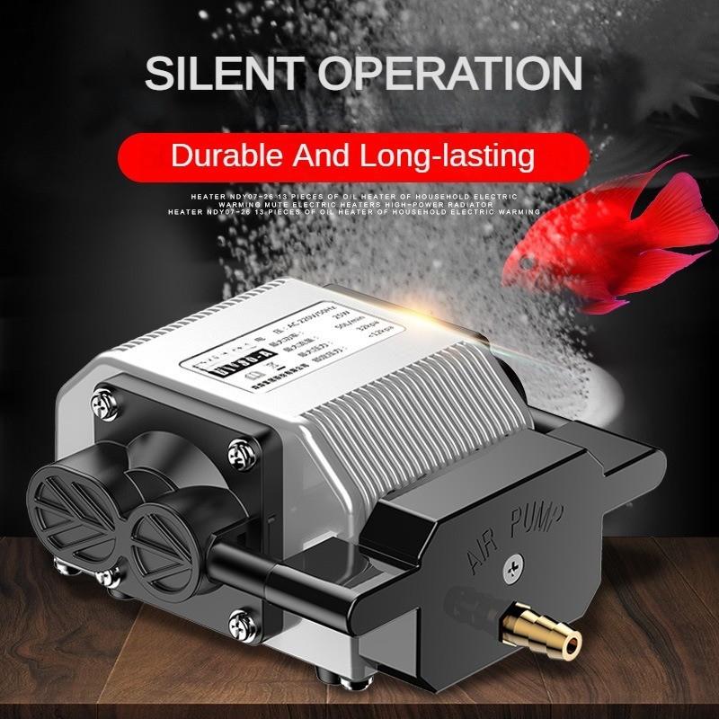 Aquarium Electromagnetic Air Pump High Power Silent Oxygenation Pump Fish Tank Aquaculture Oxygenation Equipment
