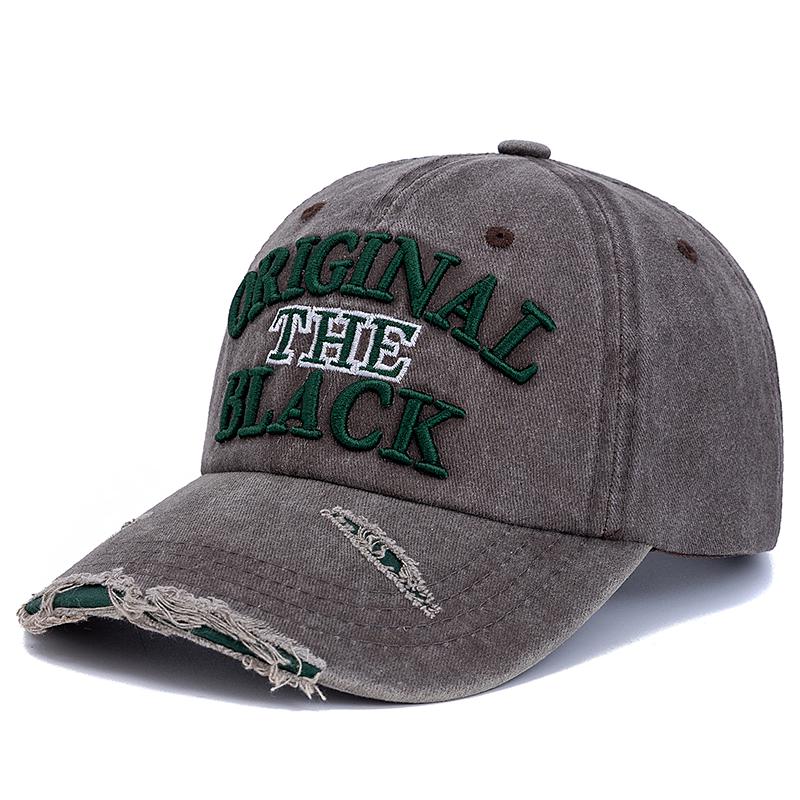 

Унисекс бейсболка ЧЕРНАЯ вышивка букв папина шляпа женская мужская уличная выстиранная хлопковая кепка 56cm-60cm кофейный