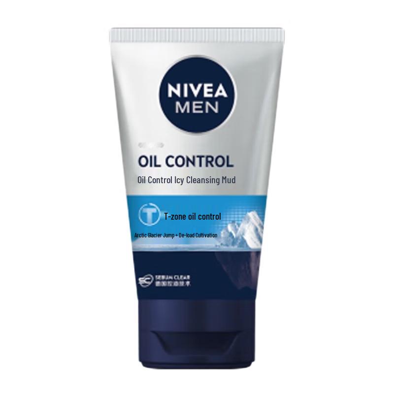 Nivea Men s Oil Control Ice Mud Cleanser