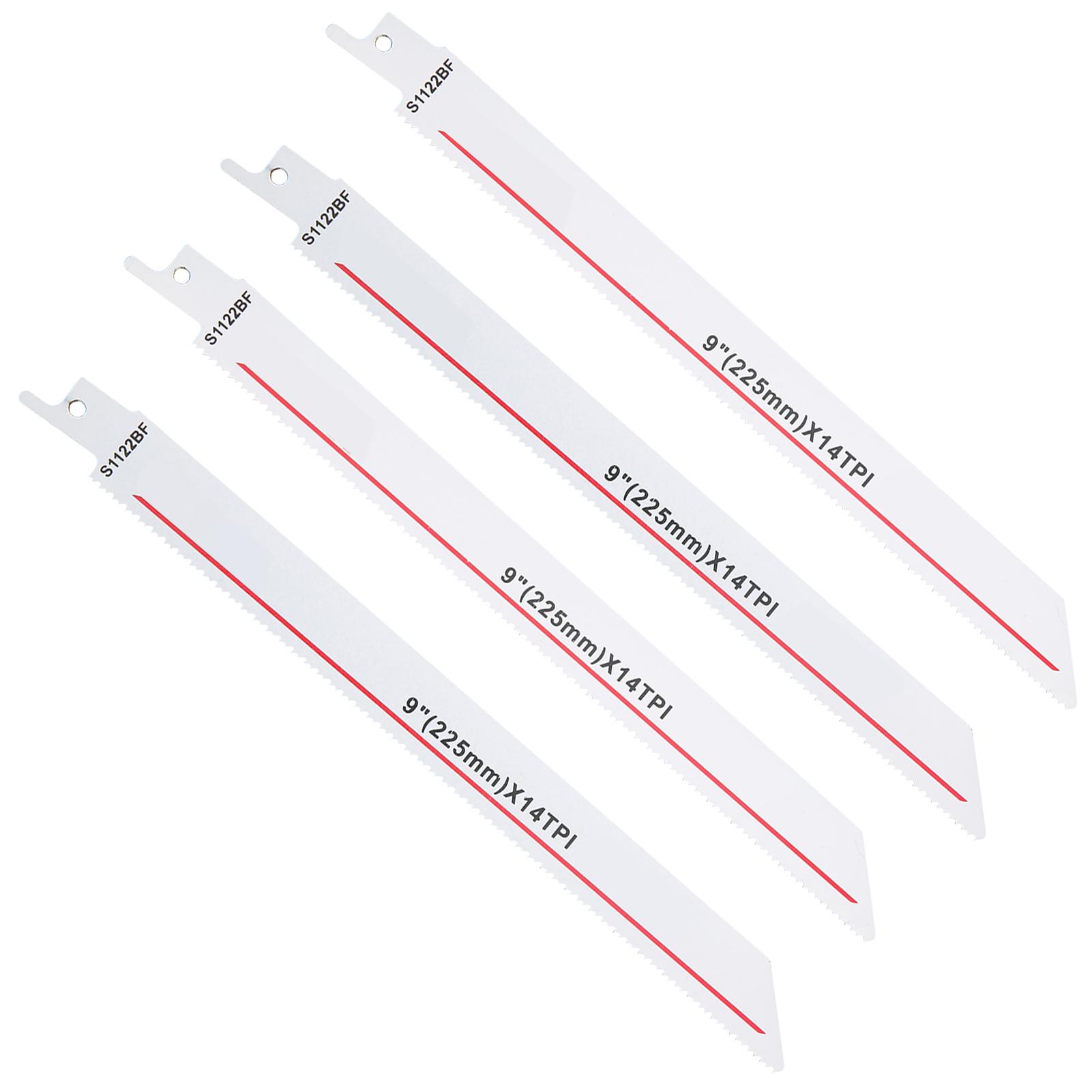 

4 шт. возвратно-поступательное пильное полотно по дереву, металлу, многофункциональное, 9 дюймов, 225 мм, 5PTI, для резки, ремонта, для дома