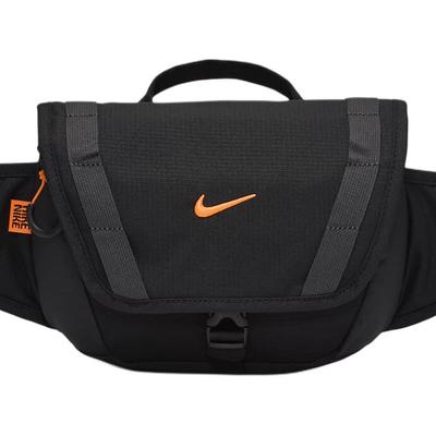 Fabric Fanny Pack Regular Unisex Black & Coal Black & Dutch Orange Casual DJ9681-011