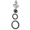 10Pcs/Set Sealing Rings For 3/5/8L Useful Rubber Sealing Essential Sprayer Accessories Agricultural Sprayer Repair Kit